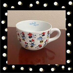 🎀🍲 Disney Minnie Mouse Large Coffee / Soup Bowl Poses Tossed Classic  Mug